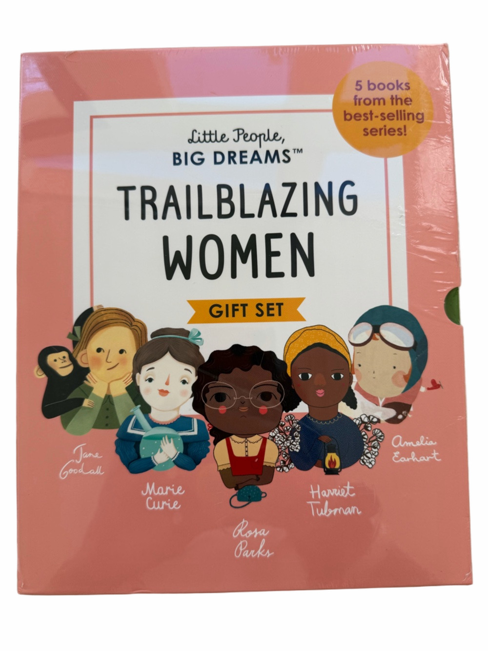 Little People Big Dreams Trailblazing Women Gift Set 5 Hardcover Books NEW